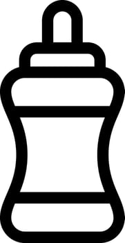 Water Bottle Creative Icon Design vector