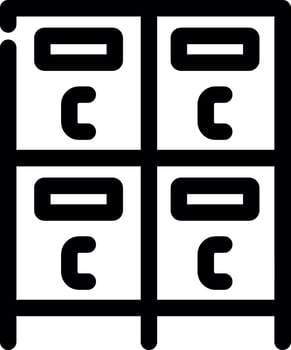 Locker Creative Icon Design vector