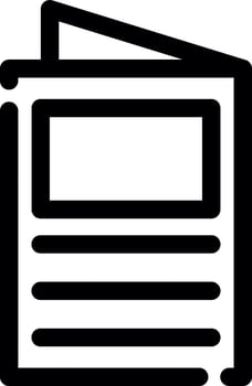 Brochure Creative Icon Design vector