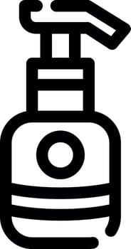 Shampoo Creative Icon Design vector