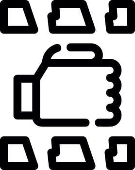 Hand Creative Icon Design vector