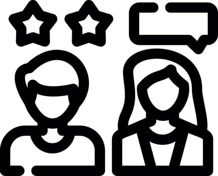 Conversation Creative Icon Design vector