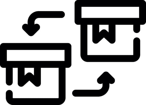 Replacement Creative Icon Design vector