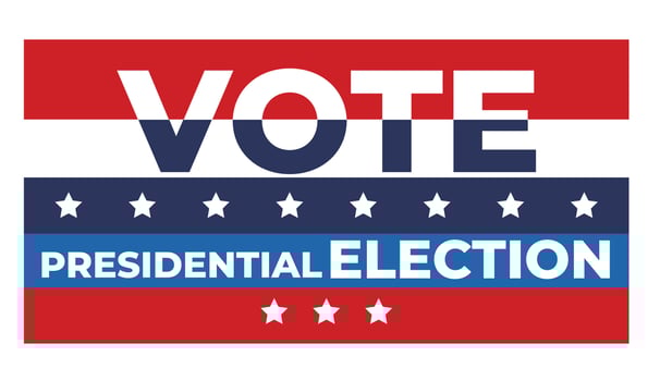 Presidental Election USA American Vote vector
