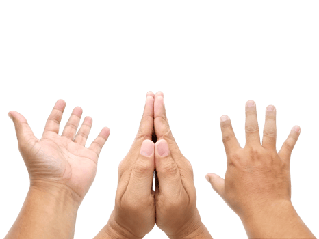 Man hand, transparent background png