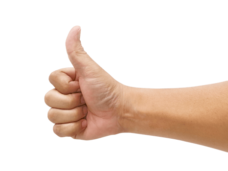 Man hand, transparent background png