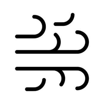 Wind Icon Vector Symbol Design Illustration