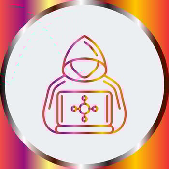 Hacker Vector Icon