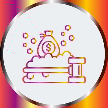 Money Laundering Vector Icon
