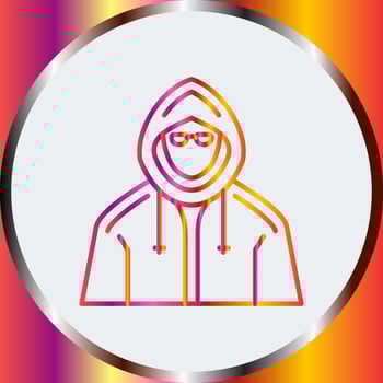 Hacker Vector Icon