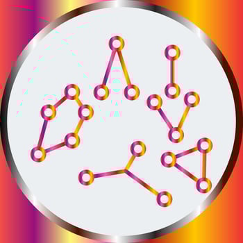 Constellation Vector Icon