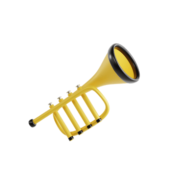 Trumpet 3d icon png
