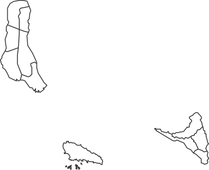 Map of Comoros with detailed country map, line map. png