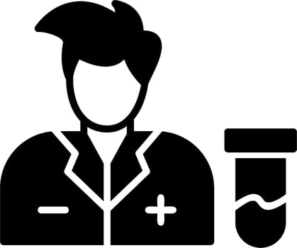 Scientist Vector Icon