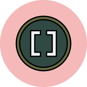Brackets Vector Icon
