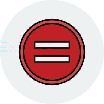 Equal Vector Icon