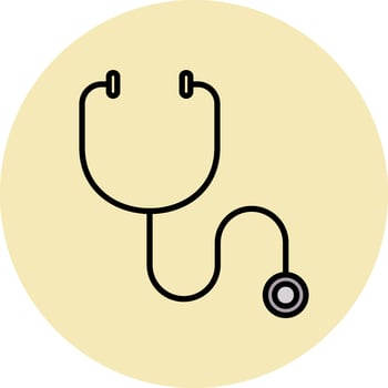 Stethoscope Vector Icon