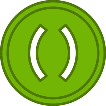 Parenthesis Vector Icon