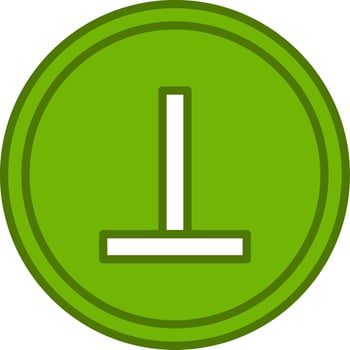 Perpendicular Vector Icon