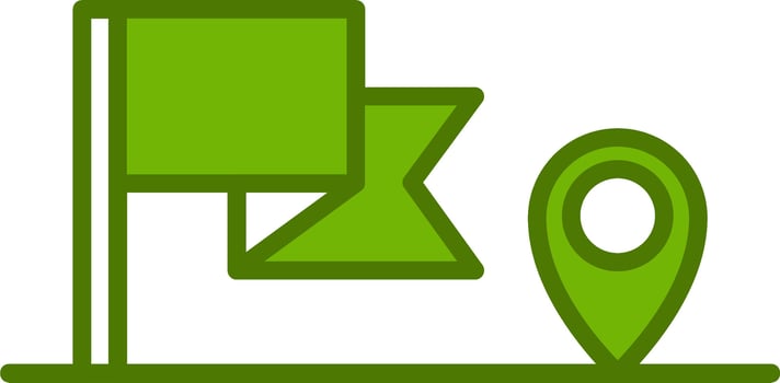 Checkpoint Vector Icon