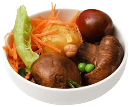 Button mushroom served png