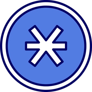 Asterisk Vector Icon
