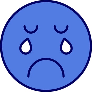 Crying Vector Icon