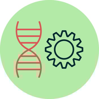 Genetic Vector Icon