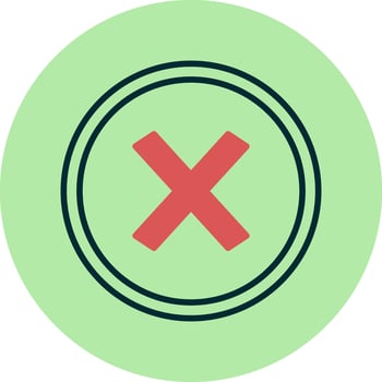 Multiplication Vector Icon