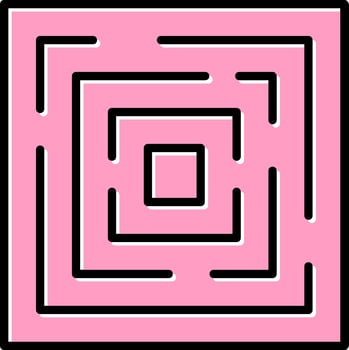 Maze Vector Icon