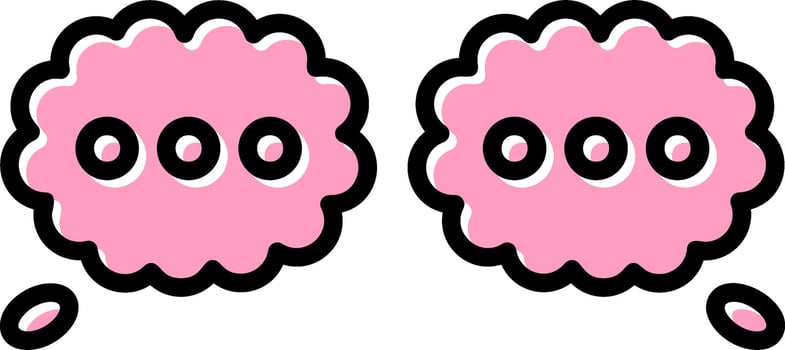 Thoughts Vector Icon