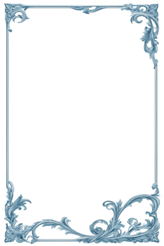 Flower Leaf Border Frame PNG Image Transparent Background Ai Generative