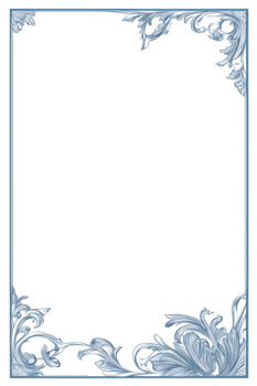 Flower Leaf Border Frame PNG Image Transparent Background Ai Generative