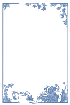 Flower Leaf Border Frame PNG Image Transparent Background Ai Generative