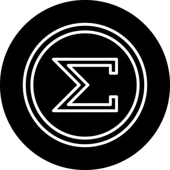Sum Vector Icon