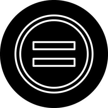 Equal Vector Icon