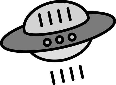 UFO Vector Icon