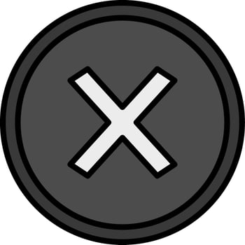 Multiplication Vector Icon