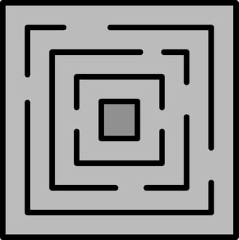 Maze Vector Icon
