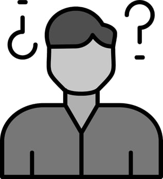 Confusion Vector Icon