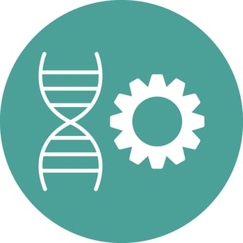 Genetic Vector Icon