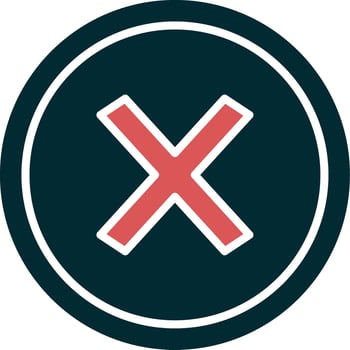 Multiplication Vector Icon