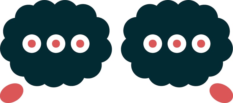 Thoughts Vector Icon