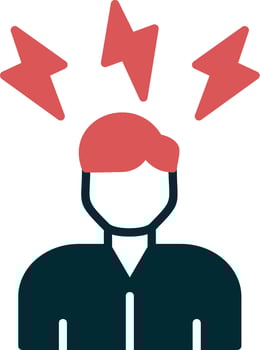 Stress Vector Icon