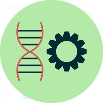 Genetic Vector Icon