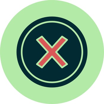 Multiplication Vector Icon