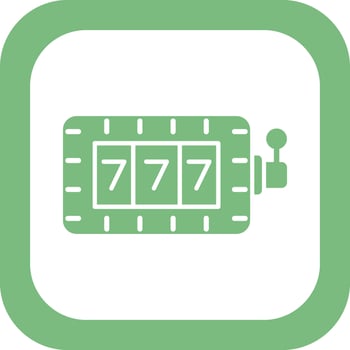 Slot Machine Vector Icon
