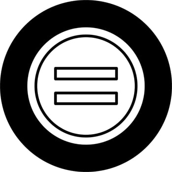 Equal Vector Icon
