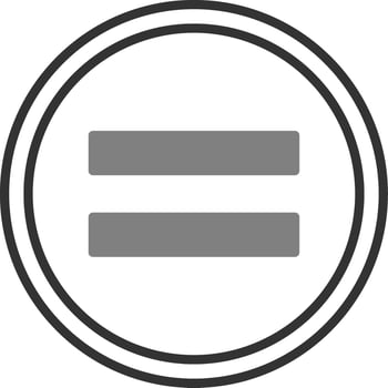 Equal Vector Icon