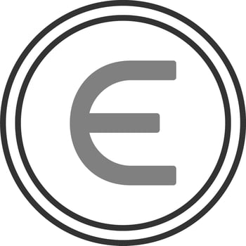 Epsilon Vector Icon